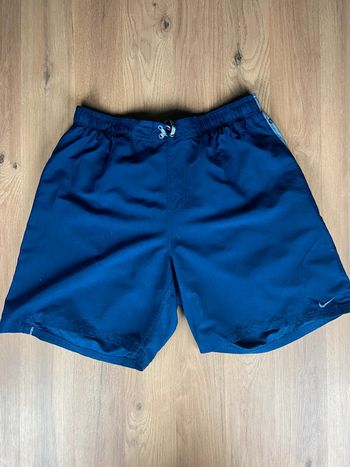 Short de sport bleu marine Nike logo brodé taille XL