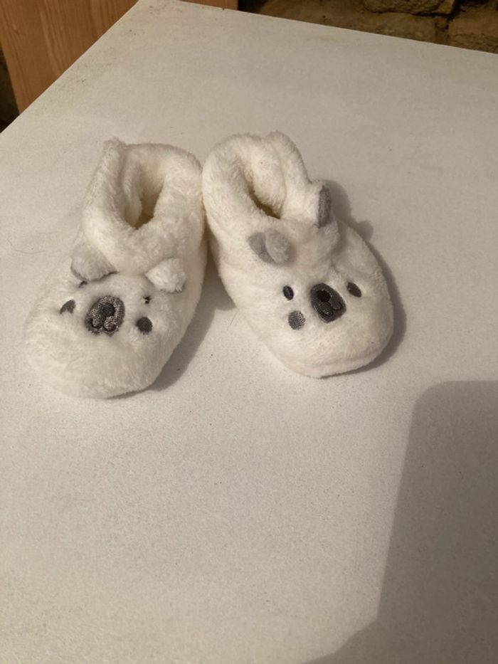 Chaussons Bebe oursons