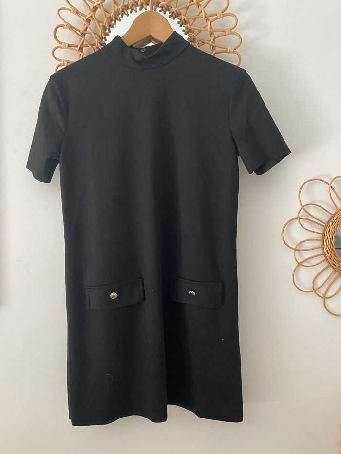 Zara Robe noire Taille 36 - photo numéro 2