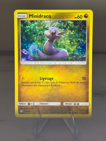 Draco 36/40 carte Pokémon McDo 2019 holo 