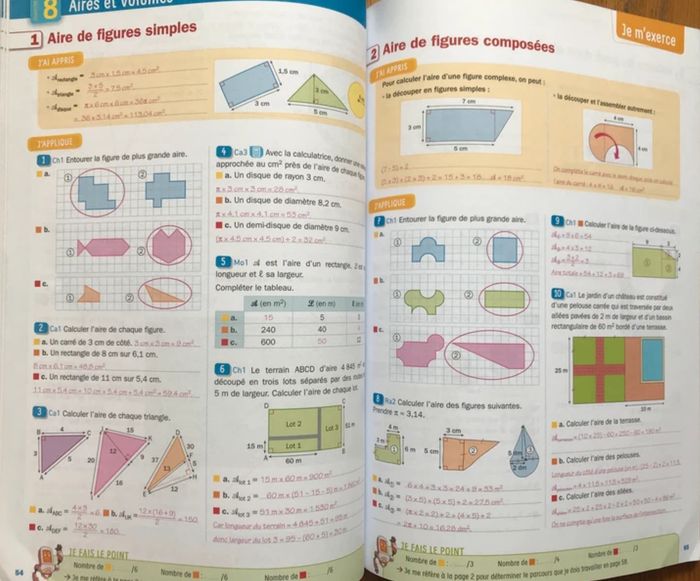 Dimensions - Mathématiques 6e - Cahier de l’élève avec corrigés - Hatier - photo numéro 4