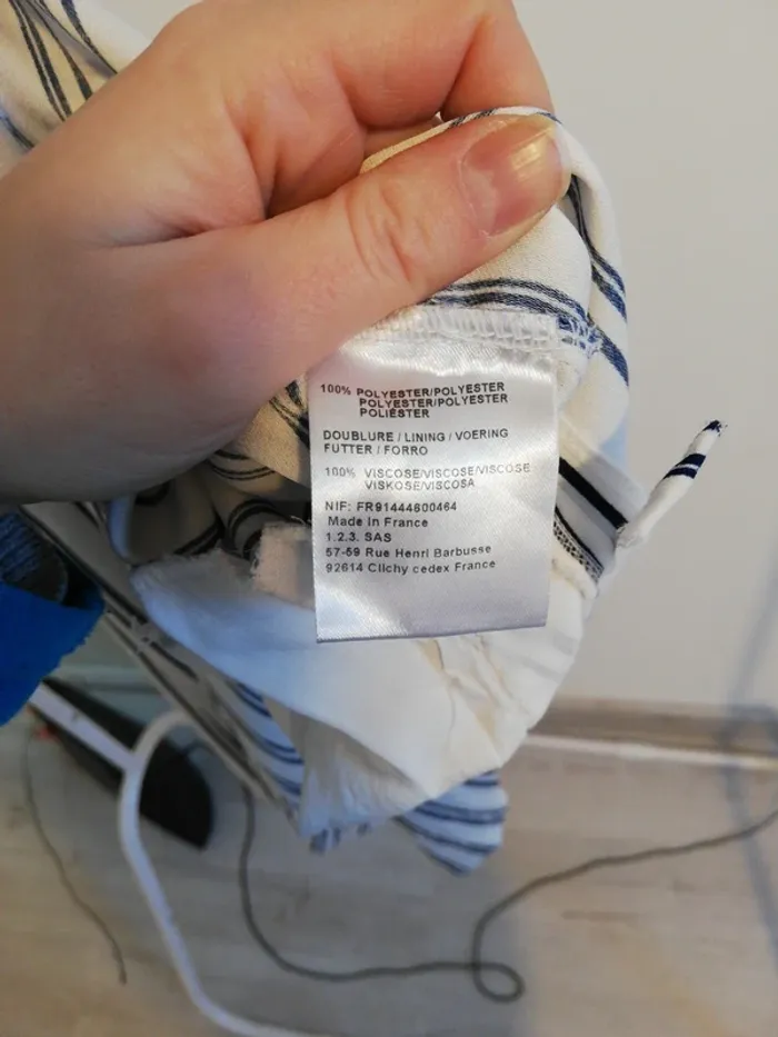 Pantacourt fluide et large 123 taille 42 - photo numéro 7