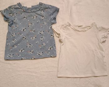 Lot 2 tee-shirts 6 mois