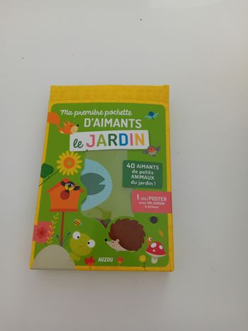 Pochette aimants le jardin