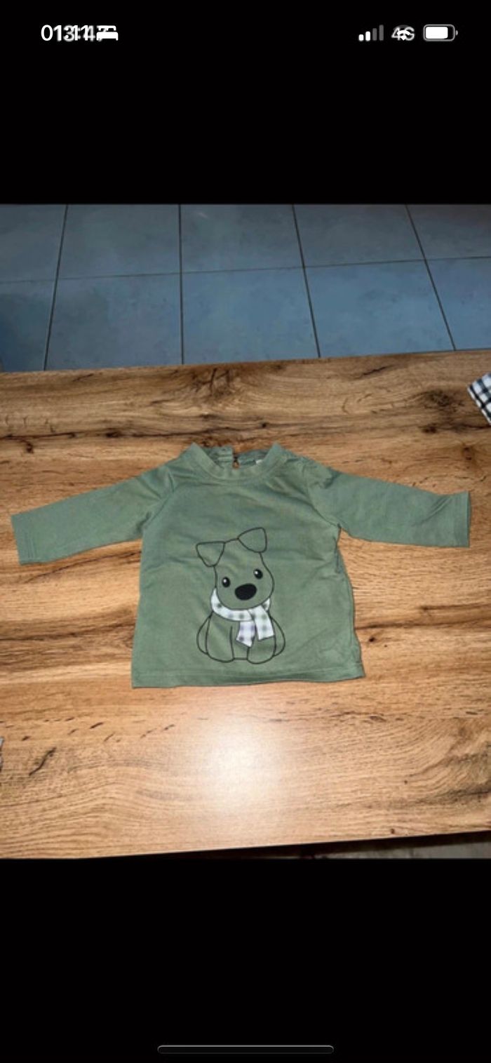 Lots de tee-shirts bébé 3 mois - photo numéro 5