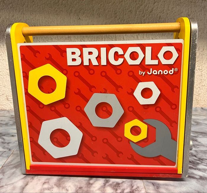Établi de bricolage bois enfant Janod - photo numéro 6