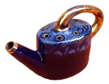 Années 1940 Alpho (Alphonse Mouton)   Bouquetière / Pique fleurs forme arrosoir