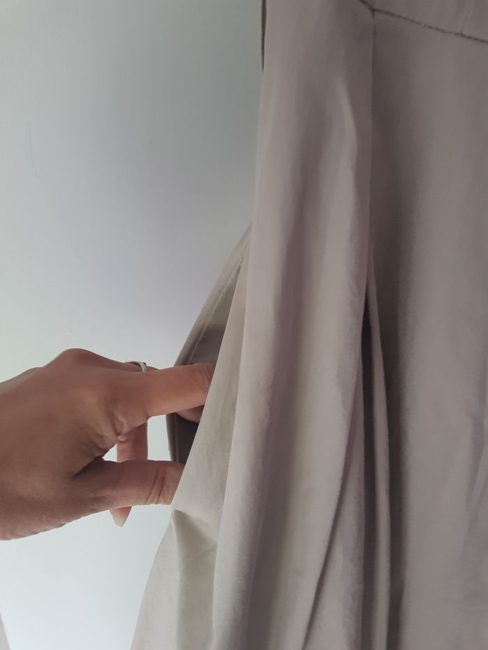Superbe robe saharienne taille 40 beige Zara - photo numéro 6