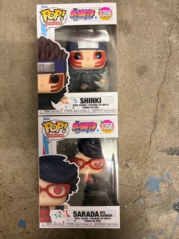 Funko pop manga baruto 