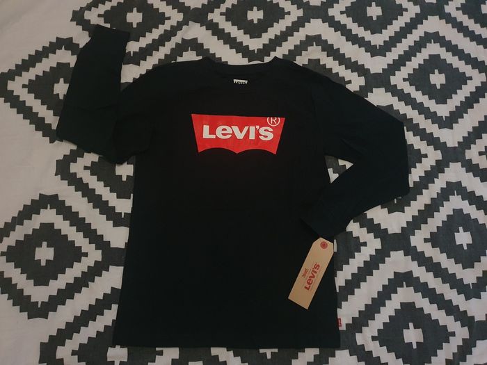 Levi's t-shirt manches longues taille 14 ans - photo numéro 3