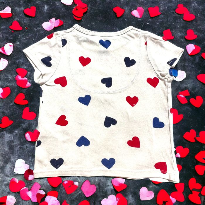 Ensemble 2P pyjacourt coeur fille Petit Bateau 3 ans BE (11€) - photo numéro 5