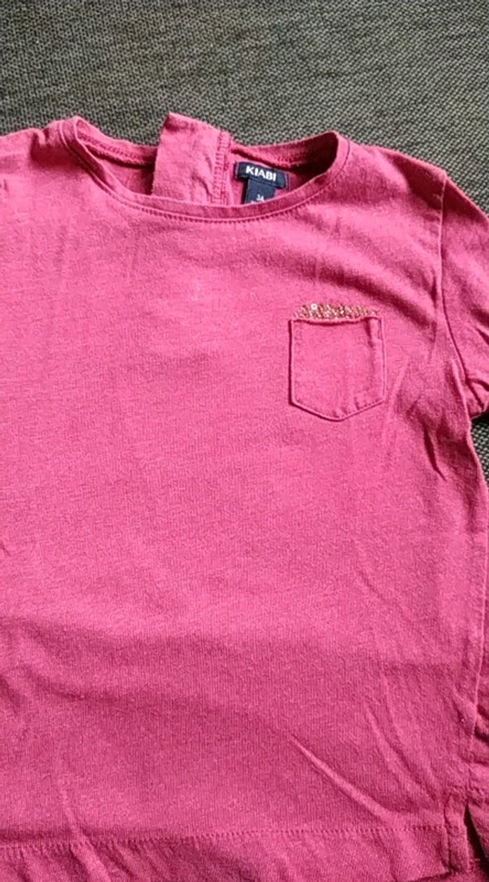 Lot de 2 t shirts à manches longues 3 ans - photo numéro 3