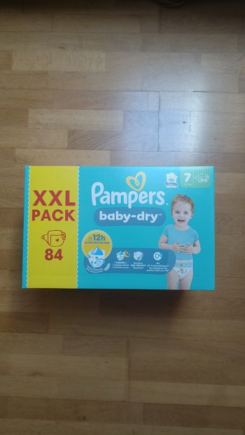 1 xxl pack Pampers baby dry taille 7