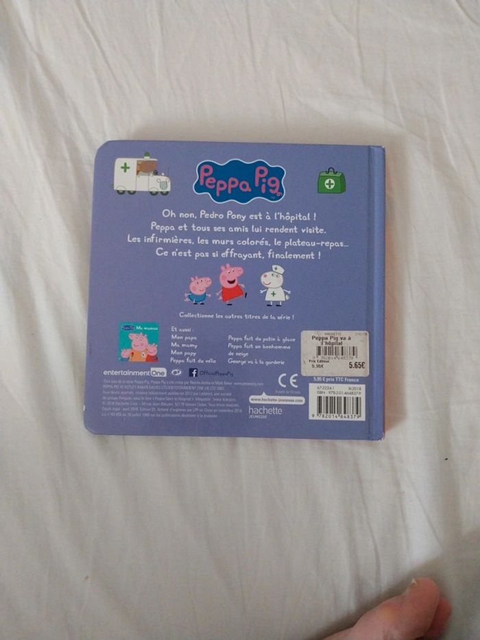 Collection peppa pig: Livre Peppa va à l'hôpital - photo numéro 2