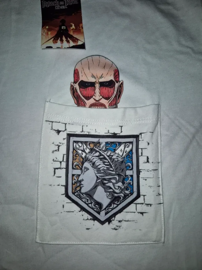 T-shirt Attaque des Titans Celio en XXL - photo numéro 2