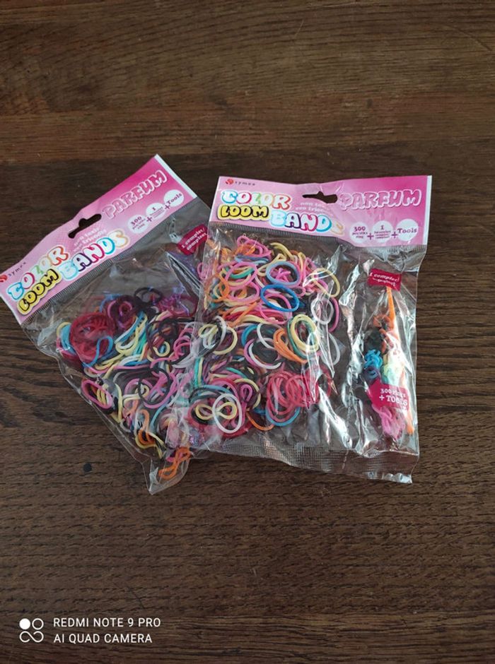 Lot de 2 paquet "Color Loom Band"
