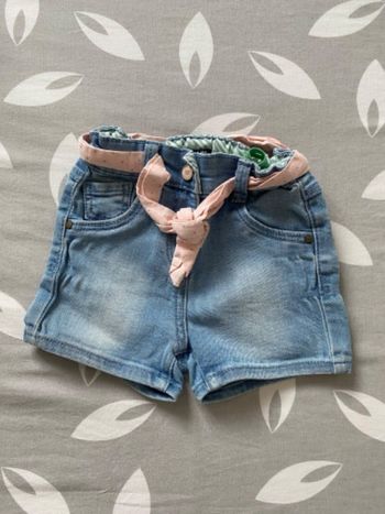 Short en jean