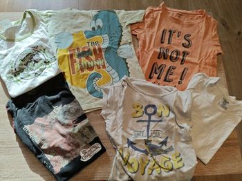 Lot de 6 t-shirts manches courtes
