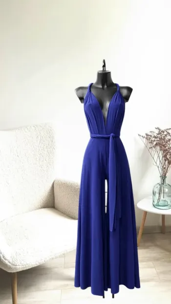 Combi bleu électrique p multiples