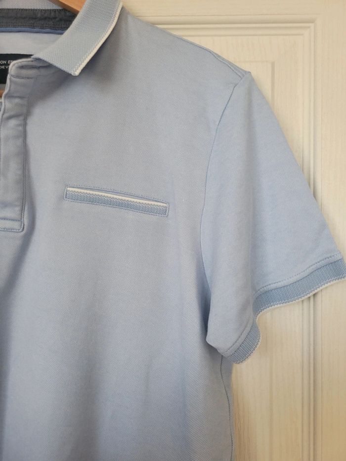 Polo bleu clair - Devred - photo numéro 2