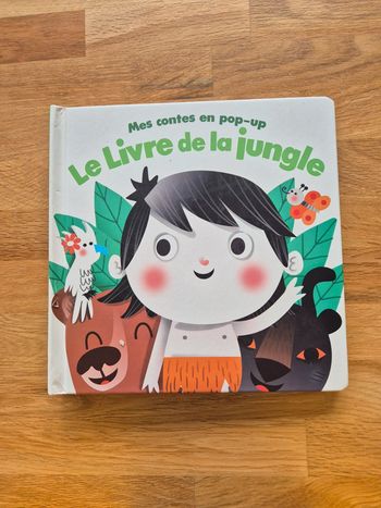 Livres cartonné pop up Le livre de la jungle