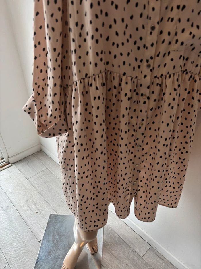 Robe rose à pois river Island - photo numéro 3