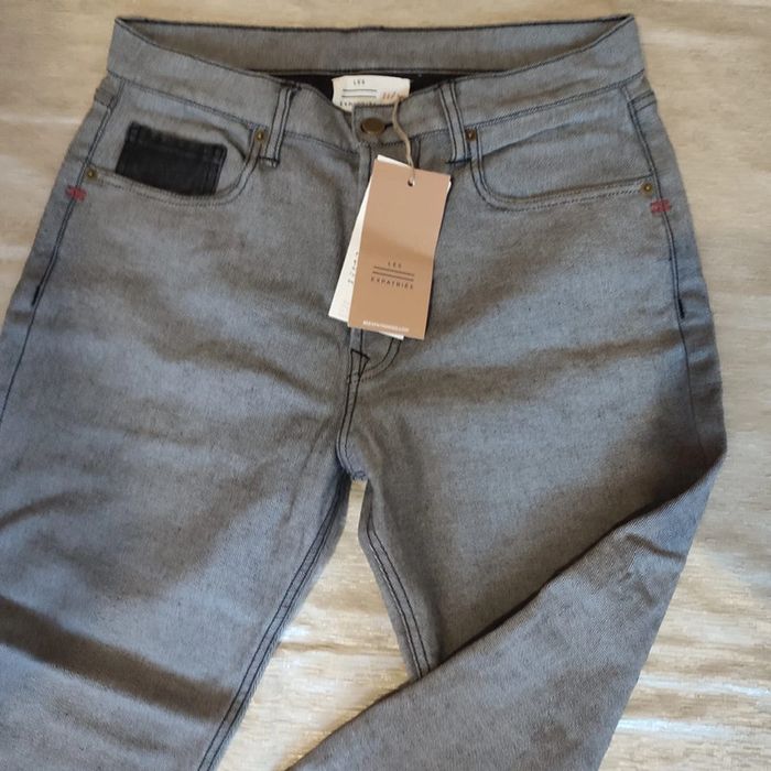 Jean unisexe denim retourné taille 23/30 Les expatriés - photo numéro 2