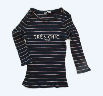 Pull fin bleu marine 38