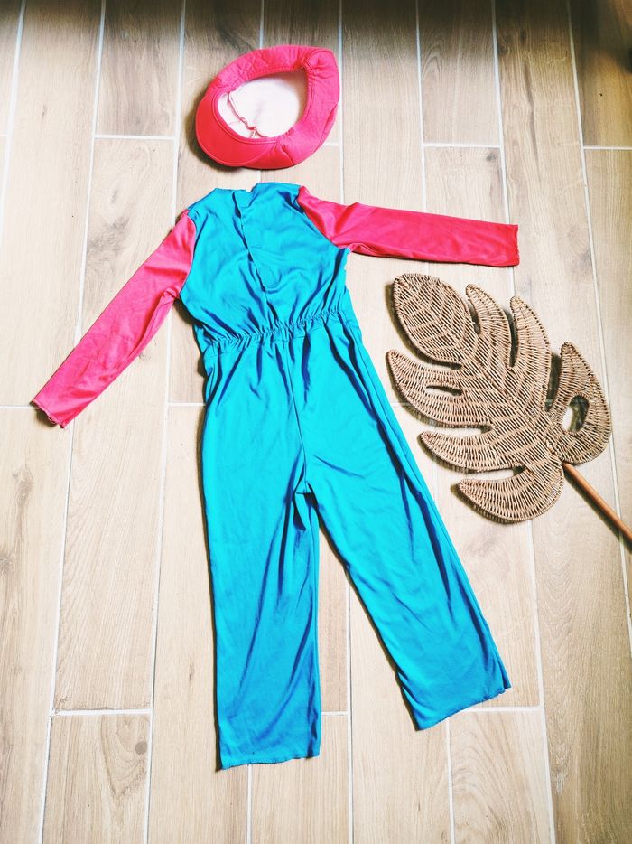 🪠 Déguisement /costume et chapeau de plombier Mario Bros pour enfant - photo numéro 2