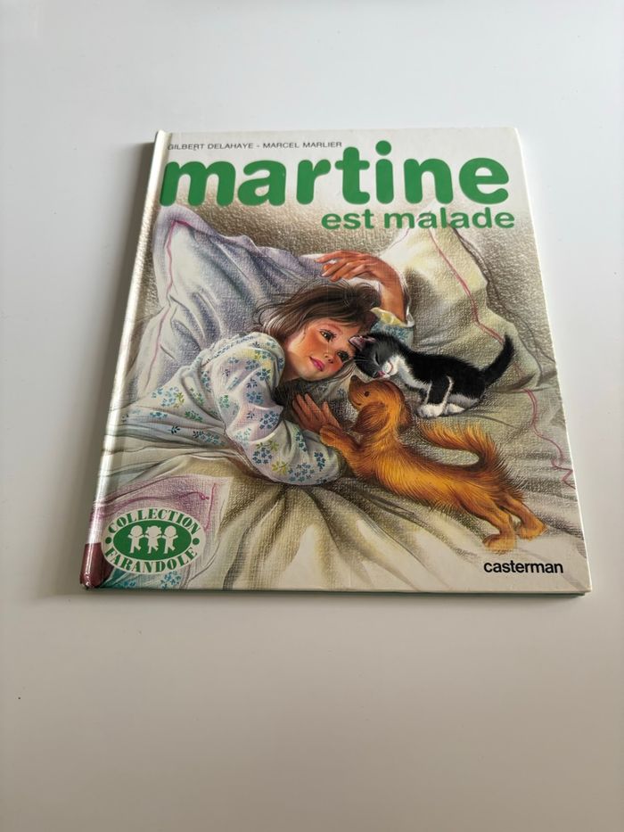 Livre Martine est malade de Gilbert Delahaye & Marcel Marlier