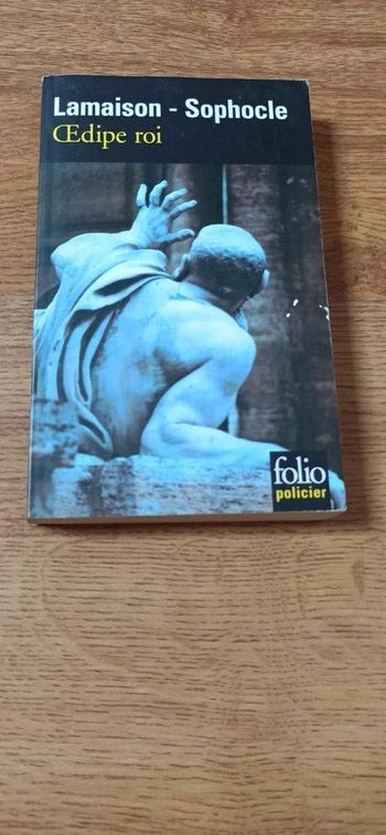 Oedipe Roi par Sophocle/Lamaison
