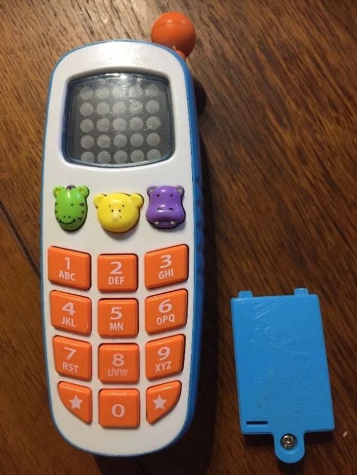 Téléphone apprenons les chiffres