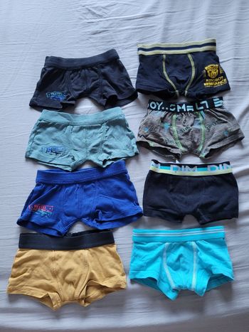 Lot de 8 boxers 3 ans