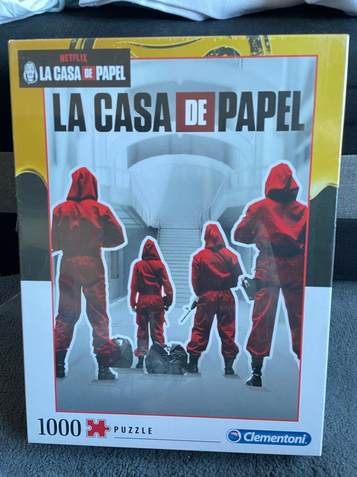 La Casa de Papel - Puzzle de 1000 pièces - Collection High Quality - Clémentoni