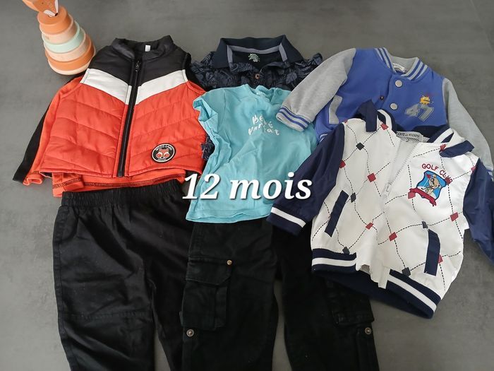 Lot garçon 12 mois mi saison été