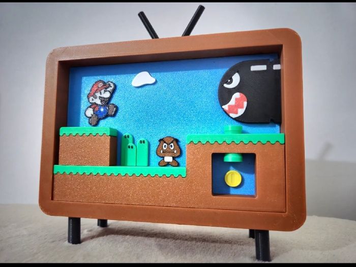 Super Mario Bros Niveau 3  Télévision Rétro - photo numéro 2