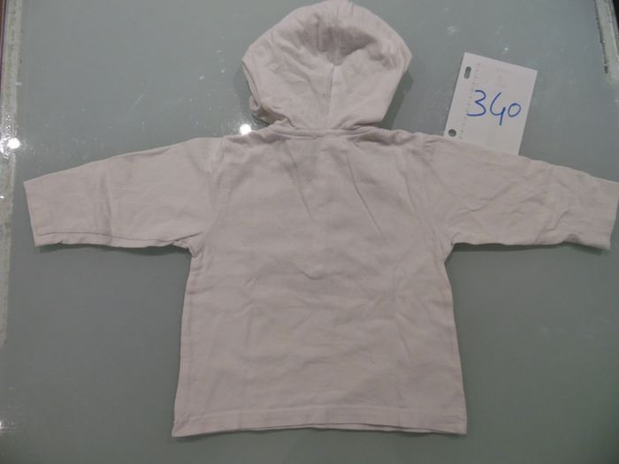 t-shirt manche longue a capuche Kimbaloo 12 mois - photo numéro 2