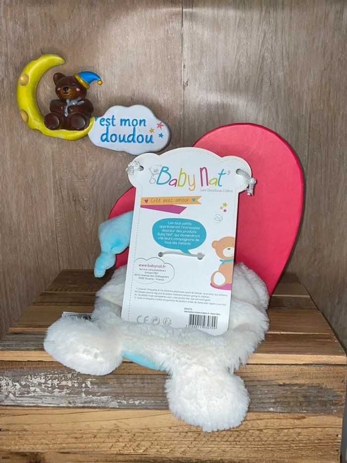 NAT260 doudou ours 🐻 babynat - photo numéro 2