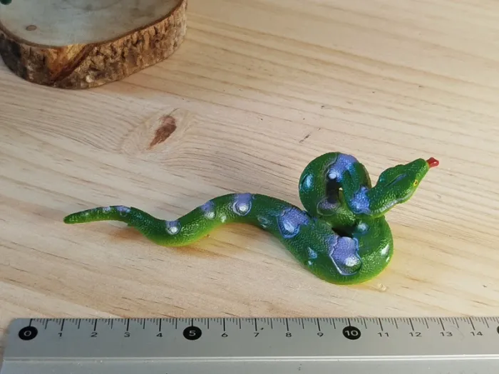 Figurine serpent boa Animal de l'Amazonie - photo numéro 3