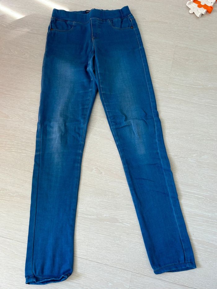 Lot de 2 Tregging (jean) fille 12 ans okaidi - photo numéro 9