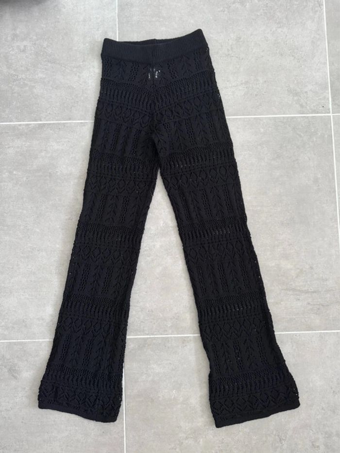Pantalon en crochet noir Pimkie - photo numéro 2
