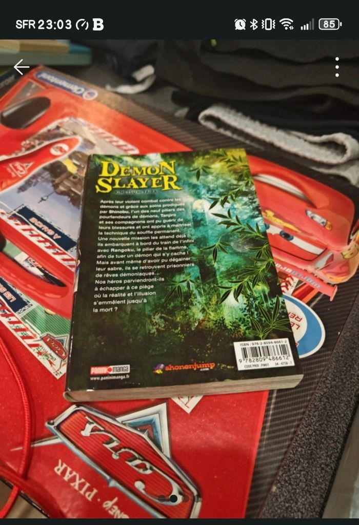 Lot deux mangas daemon slayer tome 6 et 7 - photo numéro 2