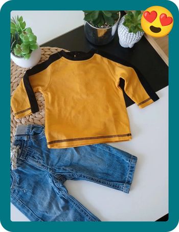 Ensemble Tape à l'oeil Garçon Taille 3 mois🌿🦁