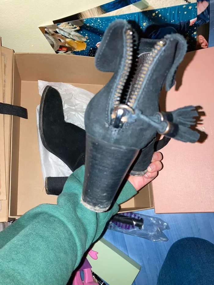 Bottines cuir - photo numéro 2