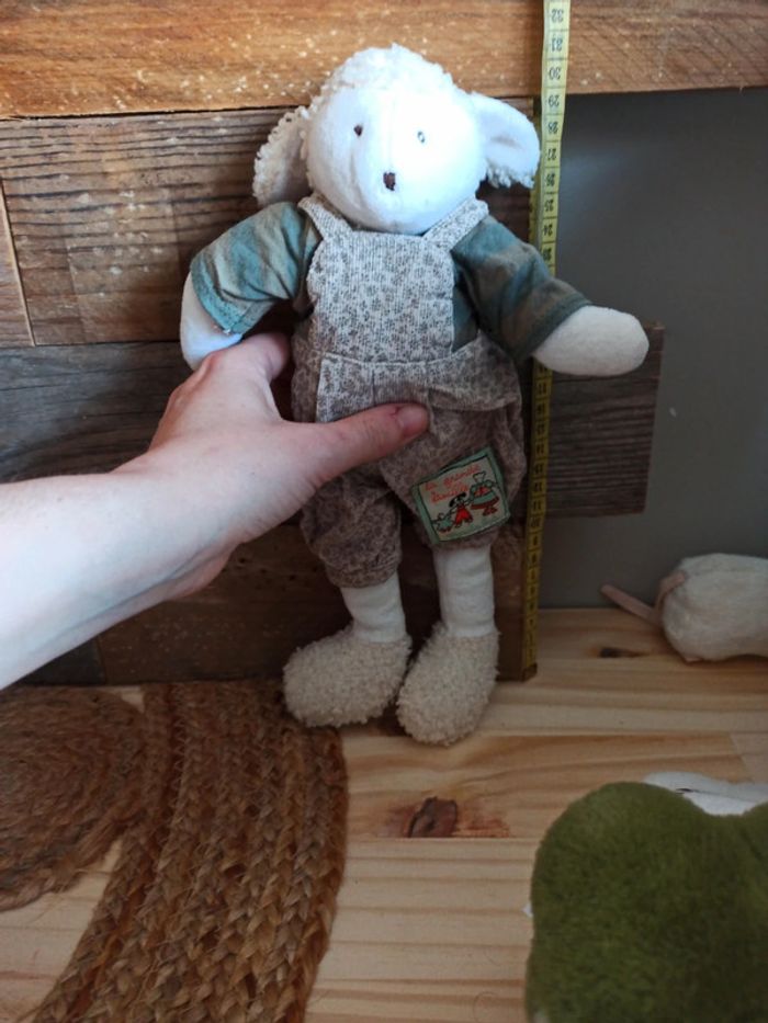 peluche Albert le mouton la grande famille moulin roty - photo numéro 4