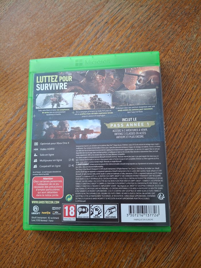 Jeu xbox one ghost recon breakpoint edition gold - photo numéro 2