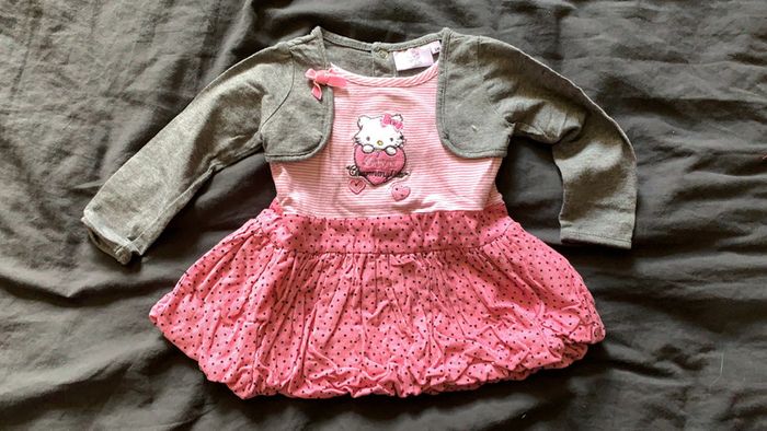 Très jolie robe hello kitty 3 mois - photo numéro 4