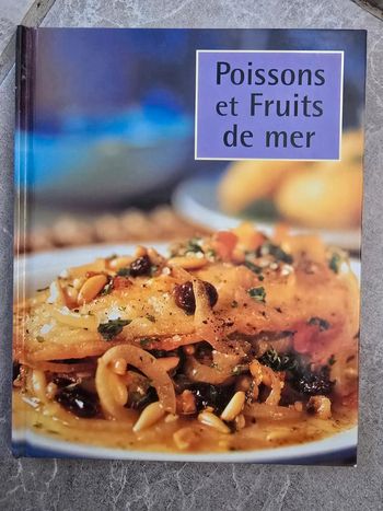 Livre de cuisine : Poissons et Fruits de mer