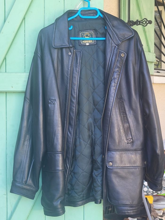 Manteaux en cuir homme - photo numéro 3