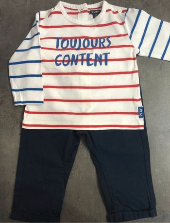 Ensemble « Kiabi » 6 mois